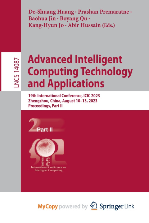 Kniha Advanced Intelligent Computing Technology and Applications De-Shuang Huang