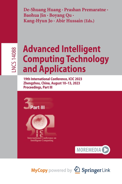Kniha Advanced Intelligent Computing Technology and Applications De-Shuang Huang
