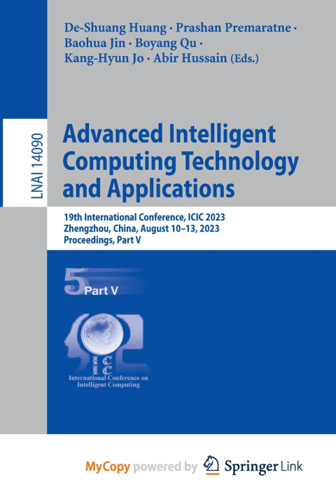 Kniha Advanced Intelligent Computing Technology and Applications De-Shuang Huang