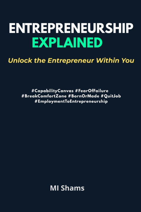 Knjiga Entrepreneurship Explained MI Shams