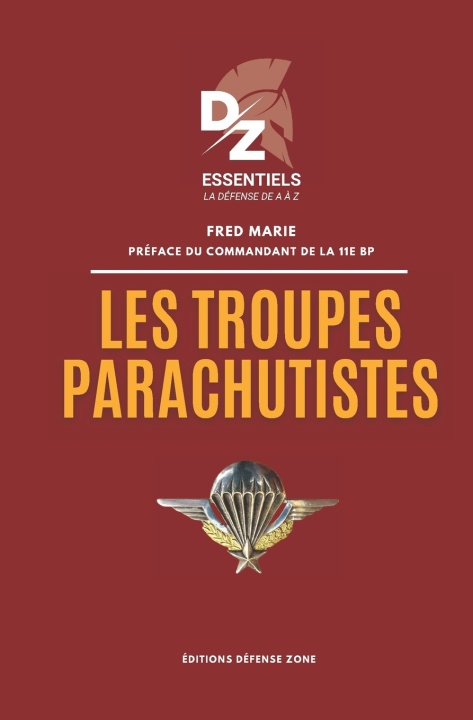 Kniha Les troupes parachutistes Fred Marie