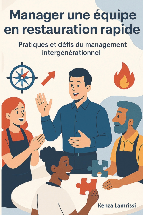 Kniha Manager une équipe en restauration rapide Kenza Lamrissi
