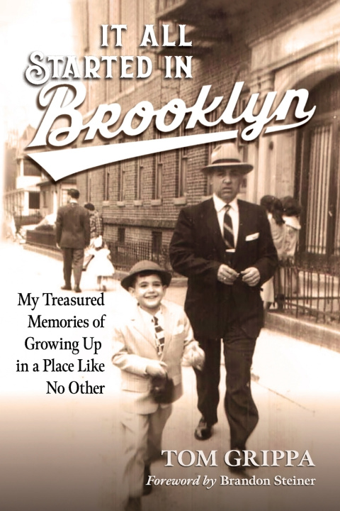 Kniha It All Started in Brooklyn Tom Grippa