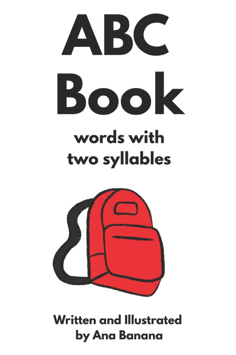 Kniha ABC Book Ana Banana