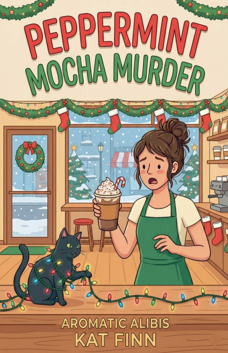 Kniha Peppermint Mocha Murder Kat Finn