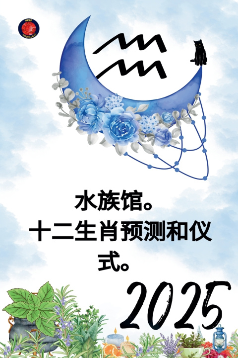 Libro 水族馆。 十二生肖预测和仪式。 2025 Alina Rubi
