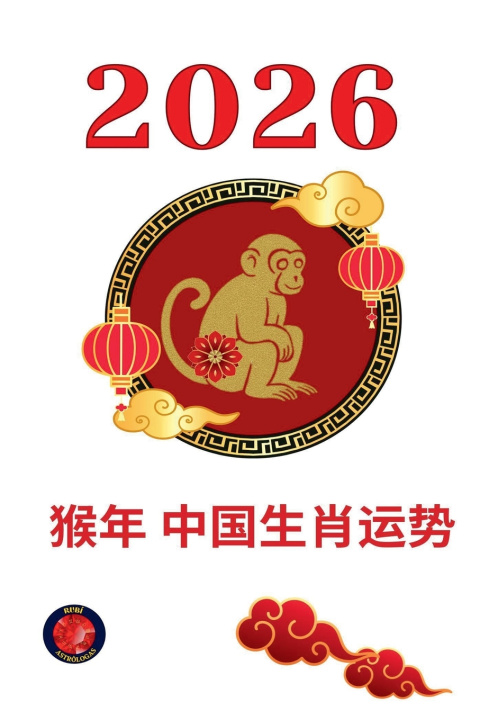 Książka 猴年 中国生肖运势 2026 Alina Rubi