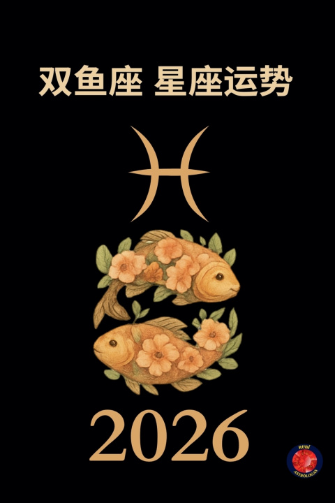 Kniha 双鱼座 星座运势 2026 Alina Rubi