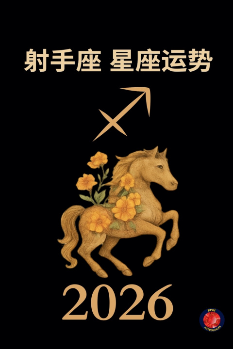 Kniha 射手座 星座运势2026 Alina Rubi