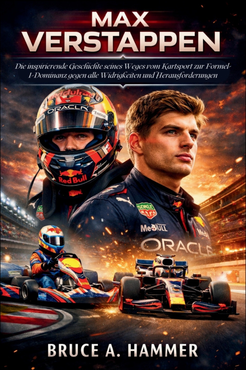 Kniha Max Verstappen Bruce A. Hammer