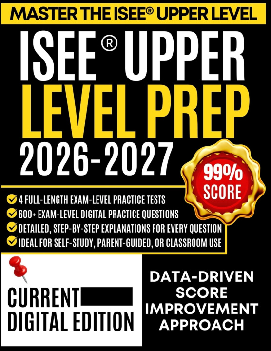Knjiga ISEE® Upper Level Prep 2026-2027 ROWAN ELLISTER