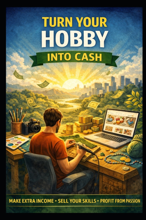 Kniha Turn Your Hobby Into Cash LLH Media