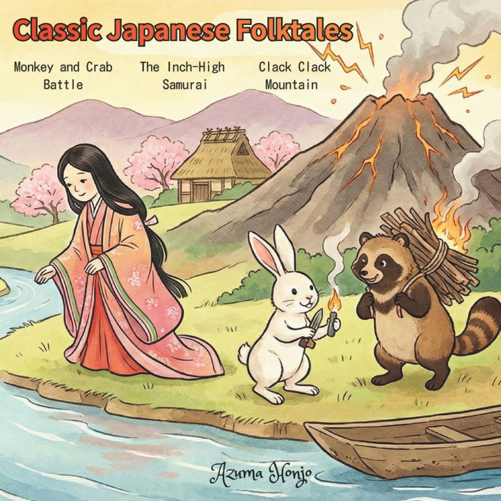Kniha Magical Japanese Folktales Azuma Honjo