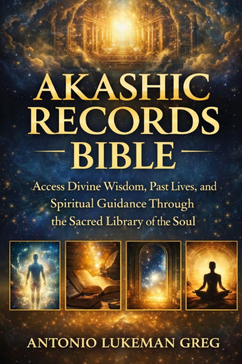 Livro AKASHIC RECORDS BIBLE ANTONIO LUKEMAN GREG