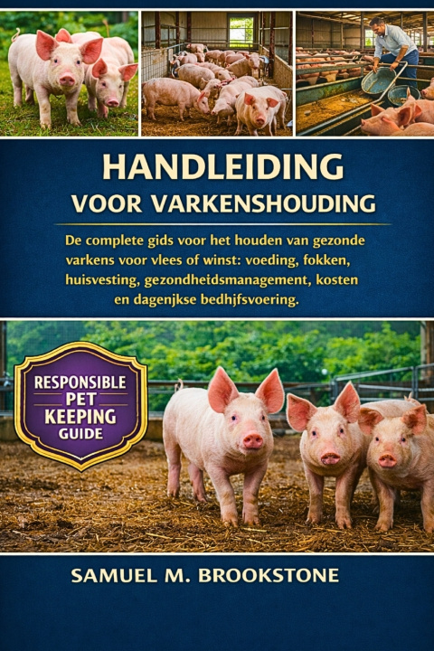 Kniha HANDLEIDING VOOR VARKENSHOUDING SAMUEL M. BROOKSTONE