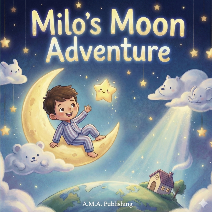 Kniha Milo's Moon Adventure A M A