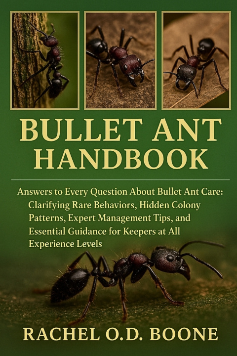 Kniha BULLET ANT HANDBOOK RACHEL O.D BOONE