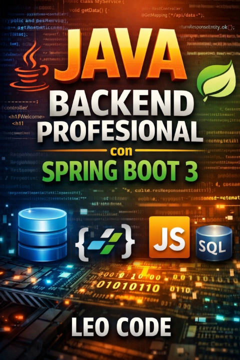 Βιβλίο Java Backend Profesional con Spring Boot 3 Leo Code