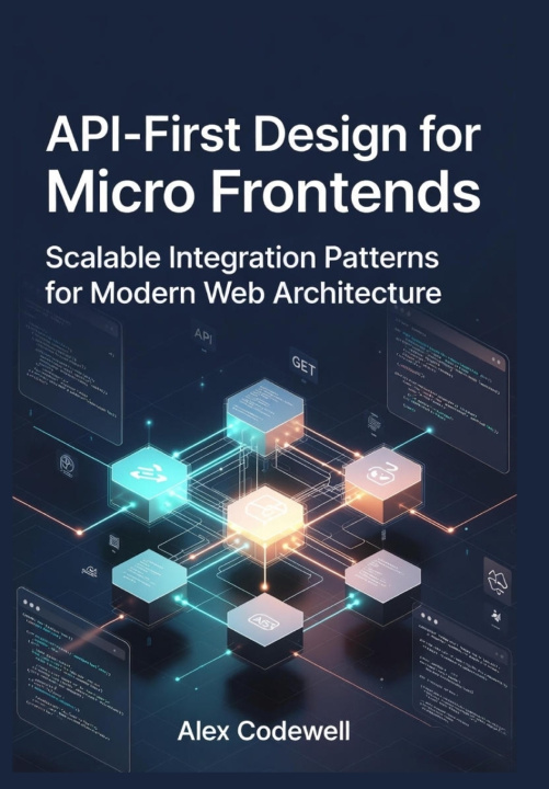 Kniha API-First Design for Micro frontends Scalable Integration Patterns for Modern Web Architecture Alex Codewell