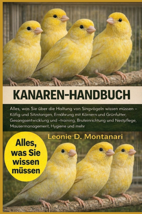 Kniha KANAREN-HANDBUCH Leonie D. Montanari