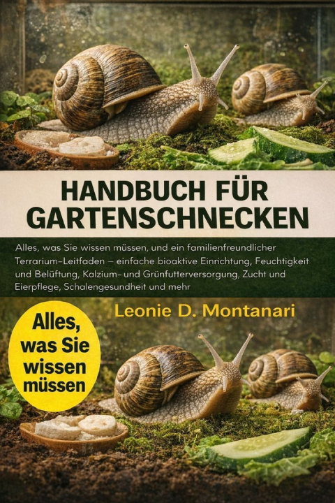 Knjiga Handbuch für Gartenschnecken Leonie D. Montanari