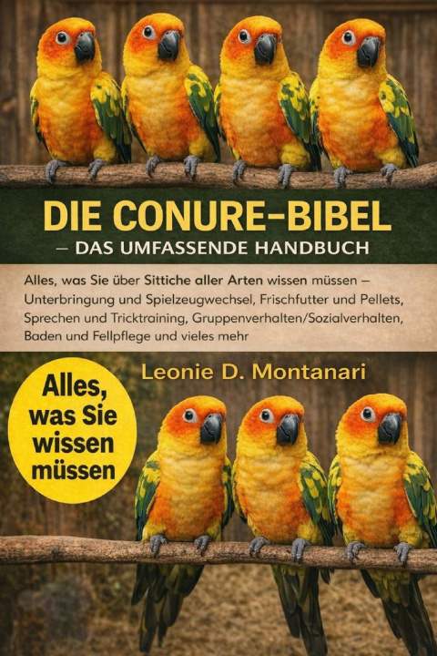 Kniha DIE CONURE-BIBEL - DAS UMFASSENDE HANDBUCH Leonie D. Montanari