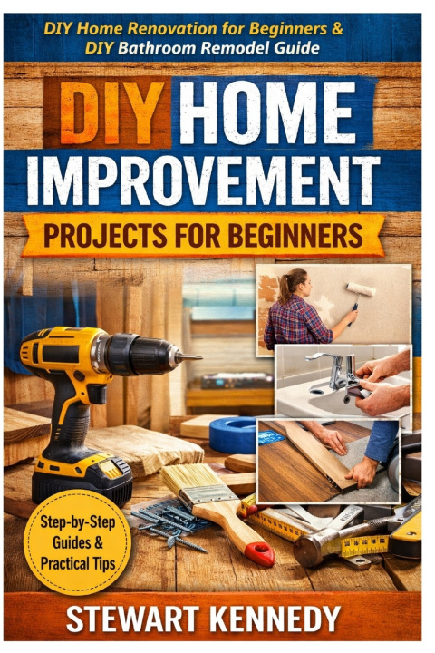 Kniha DIY Home Improvement Projects for Beginners Stewart Kennedy