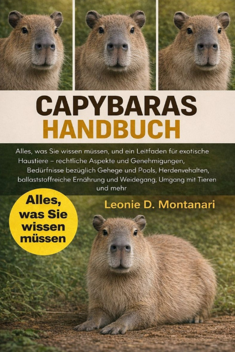 Kniha CAPYBARAS HANDBUCH Leonie D. Montanari