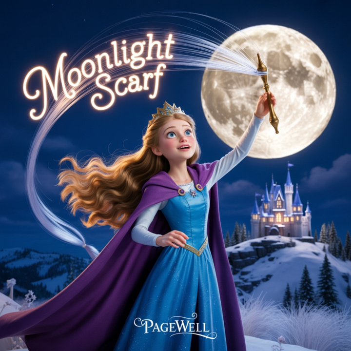 Kniha Moonlight Scarf Pagewell Co.