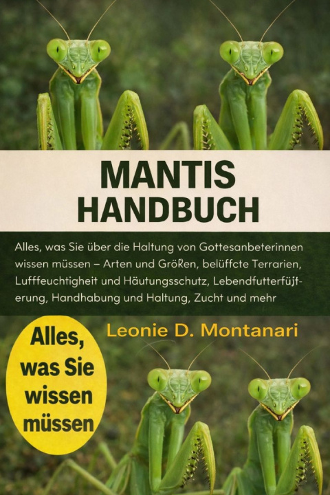 Kniha MANTIS HANDBUCH Leonie D. Montanari
