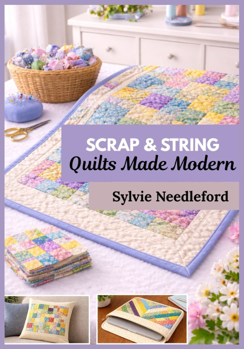 Kniha Scrap & String Quilts Made Modern Sylvie Needleford