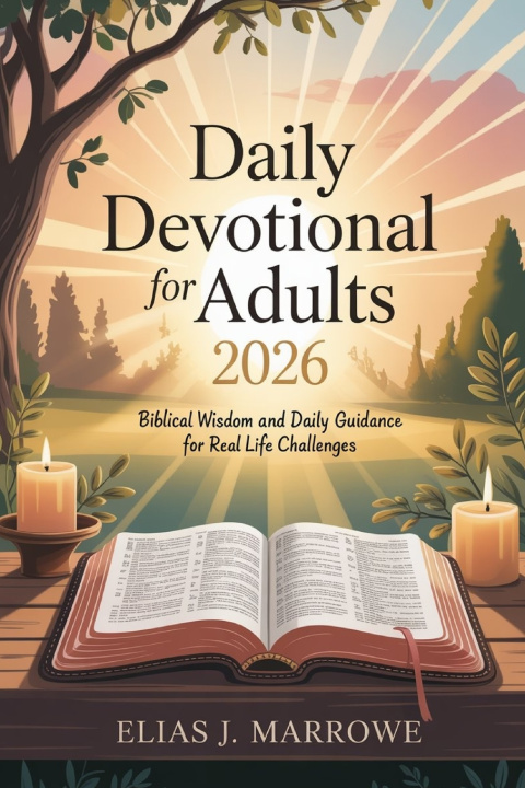 Kniha Daily Devotional for Adults 2026 Elias J. Marrowe