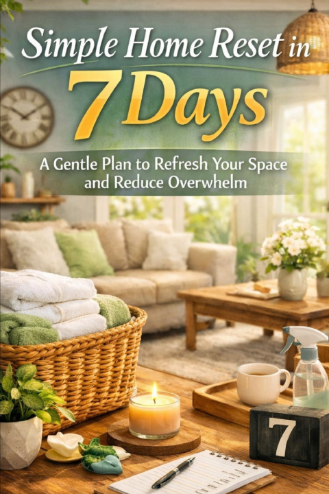 Kniha Simple Home Reset in 7 Days Elena Hartwell