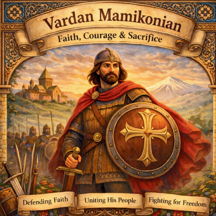 Knjiga Vardan Mamikonian - Faith, Courage & Sacrifice D Simons