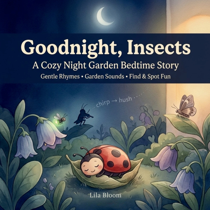 Book Goodnight, Insects Lila Bloom