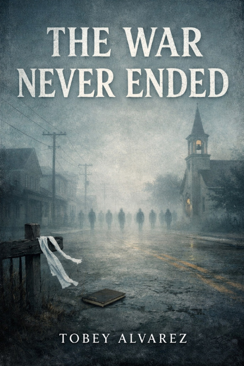 Kniha THE WAR NEVER ENDED TOBEY ALVAREZ