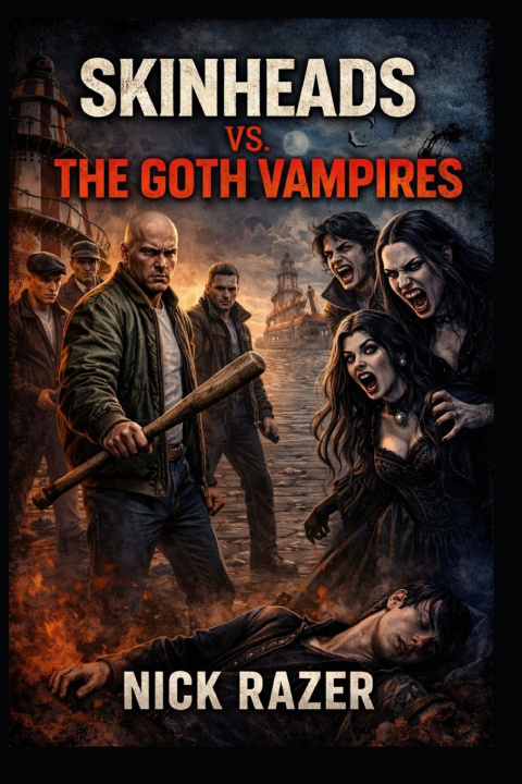 Knjiga Skinheads VS. Goth Vampires Nick Razer