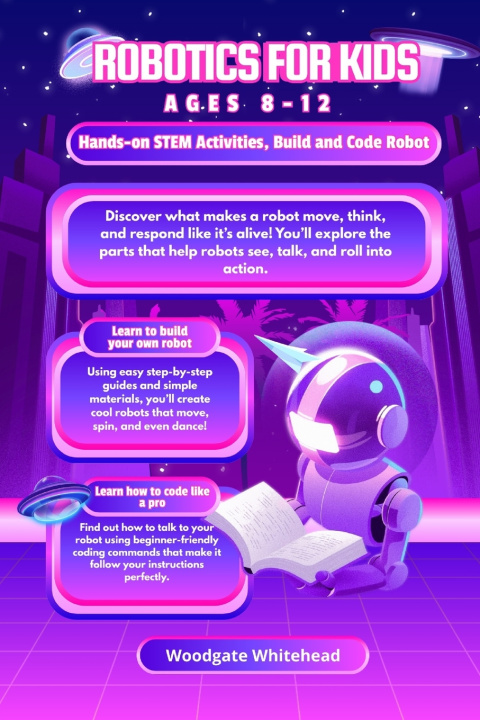Kniha ROBOTICS FOR KIDS WOODGATE WHITEHEAD