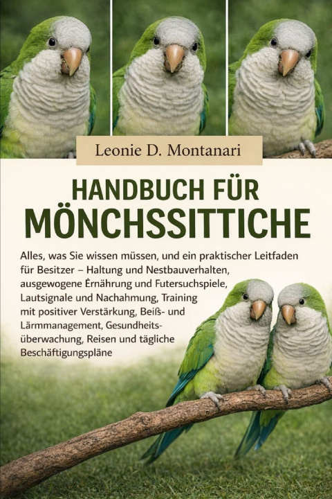 Boek HANDBUCH FÜR MÖNCHSSITTICHE Leonie D. Montanari