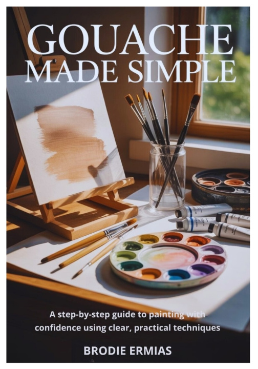 Kniha GOUACHE MADE SIMPLE Brodie Ermias