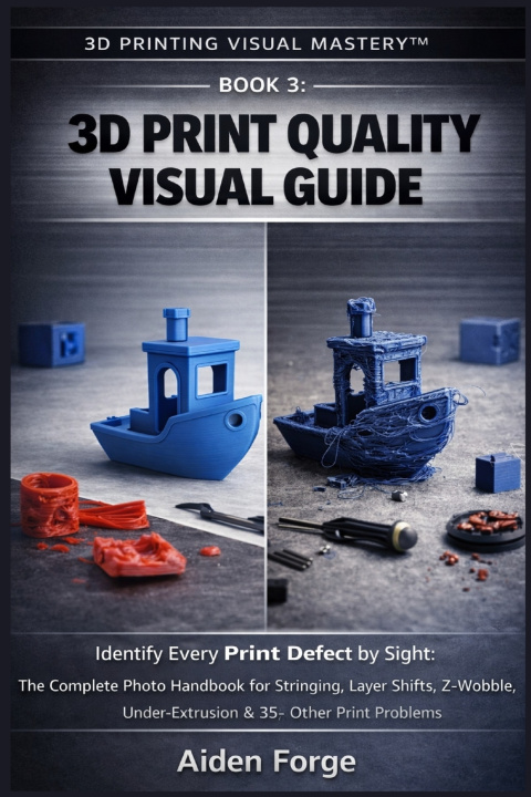 Kniha 3D Print Quality Visual Guide Aiden Forge