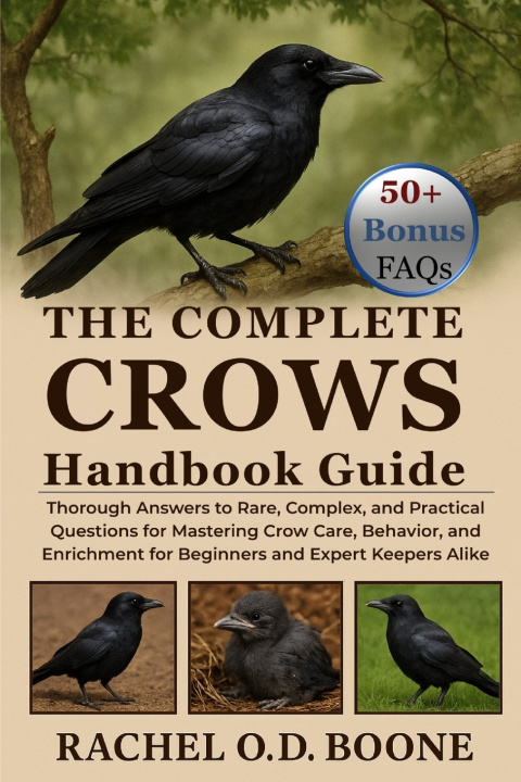 Kniha THE COMPLETE CROWS HANDBOOK GUIDE RACHEL O.D BOONE