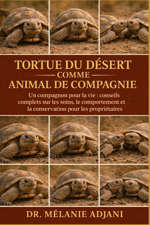 Knjiga TORTUE DU DÉSERT COMME ANIMAL DE COMPAGNIE Dr. Mélanie Adjani