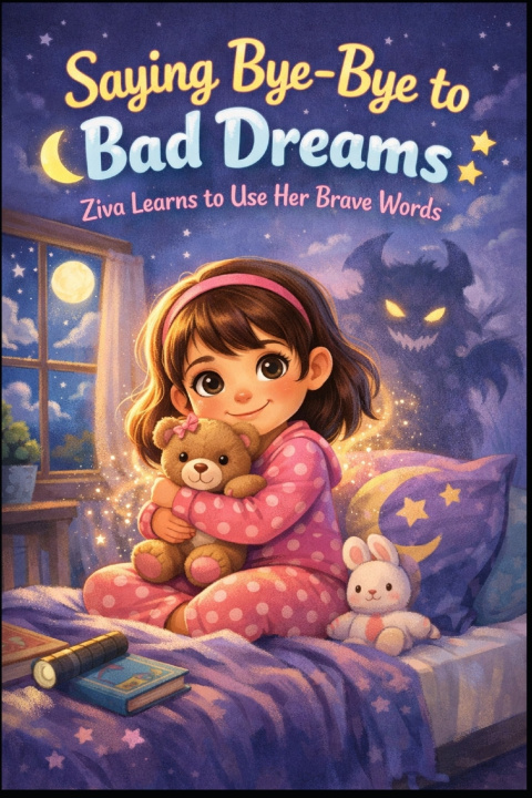 Kniha Saying bye bye to bad dreams Saba Kamal
