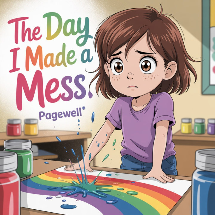 Kniha The Day I Made a Mess Pagewell Co.