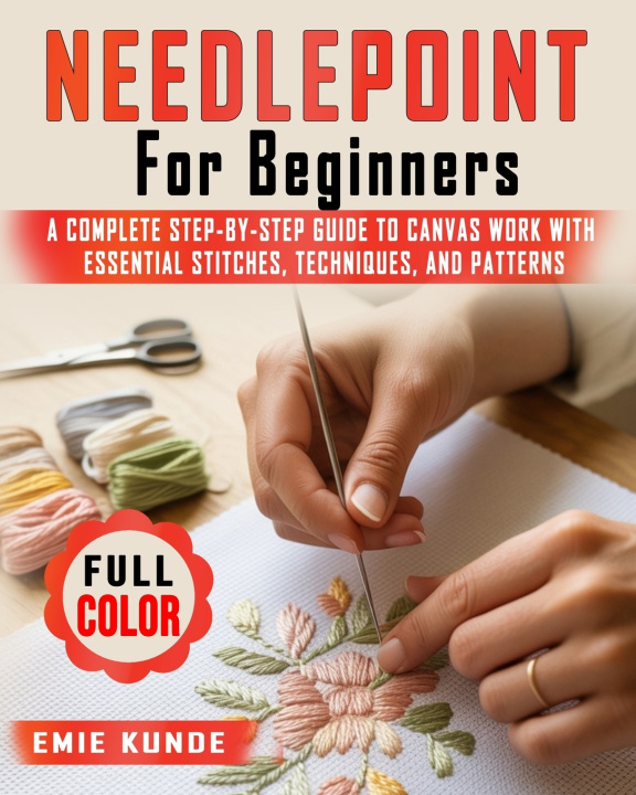 Kniha Needlepoint for Beginners Emie Kunde