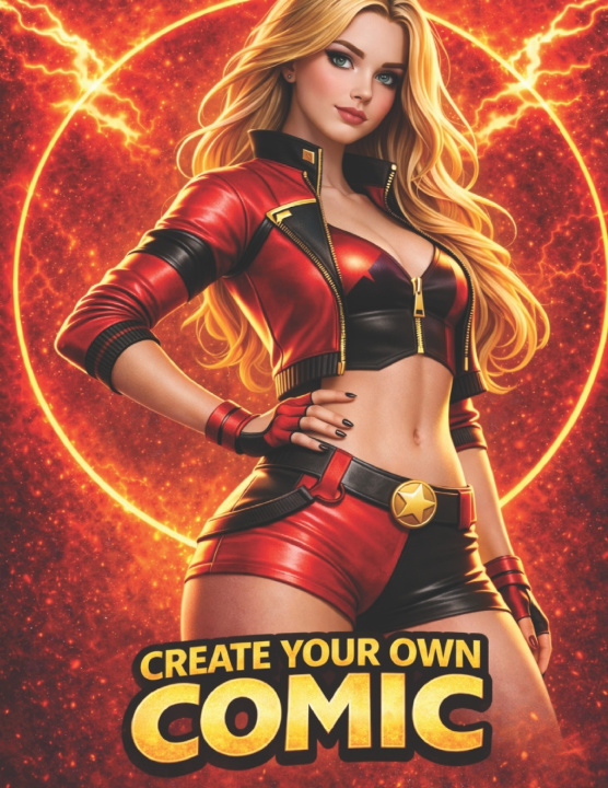 Kniha Create Your Own Comic Andrade Ediciones