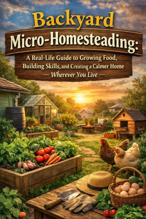 Kniha Backyard Micro-Homesteading Elena Hartwell