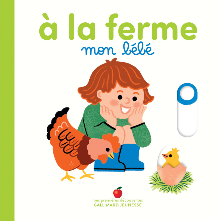 Kniha À la ferme, mon bébé 