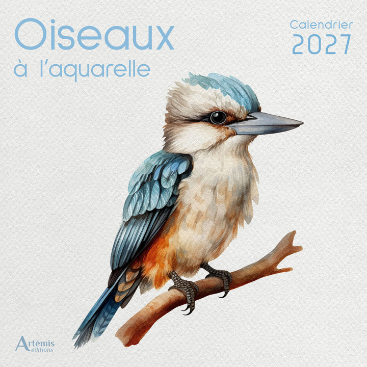 Knjiga CALENDRIER OISEAUX A L'AQUARELLE 2027 